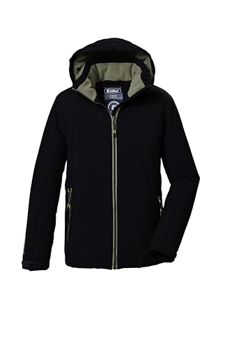 killtec Jungen Funktionsjacke/Outdoorjcake mit Kapuze KOW 369 BYS JCKT, moos, 140, 42163-000 im Sale